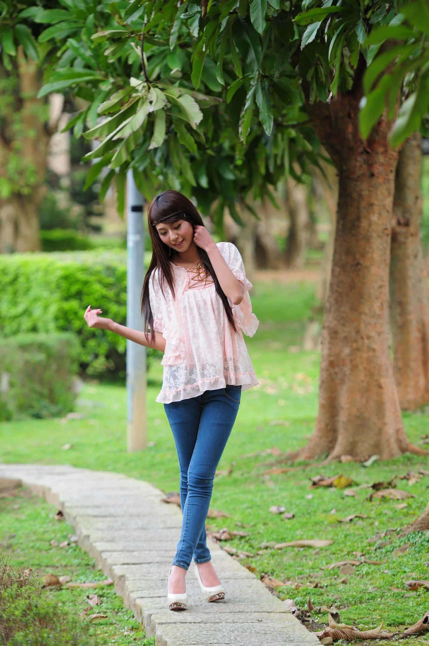 [Buổi chụp ảnh ngoài trời của Beautyleg] Winnie Zhuang - Buổi chụp ảnh ngoài trời tươi tắn và xinh đẹp - 28