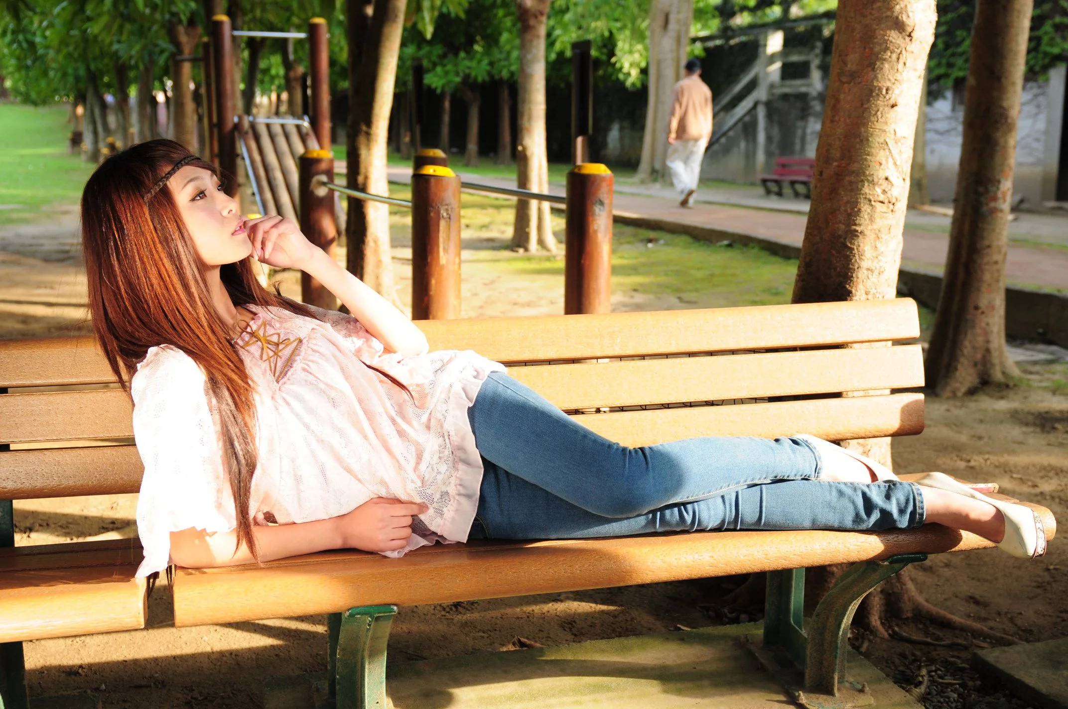 [Buổi chụp ảnh ngoài trời của Beautyleg] Winnie Zhuang - Buổi chụp ảnh ngoài trời tươi tắn và xinh đẹp - 3